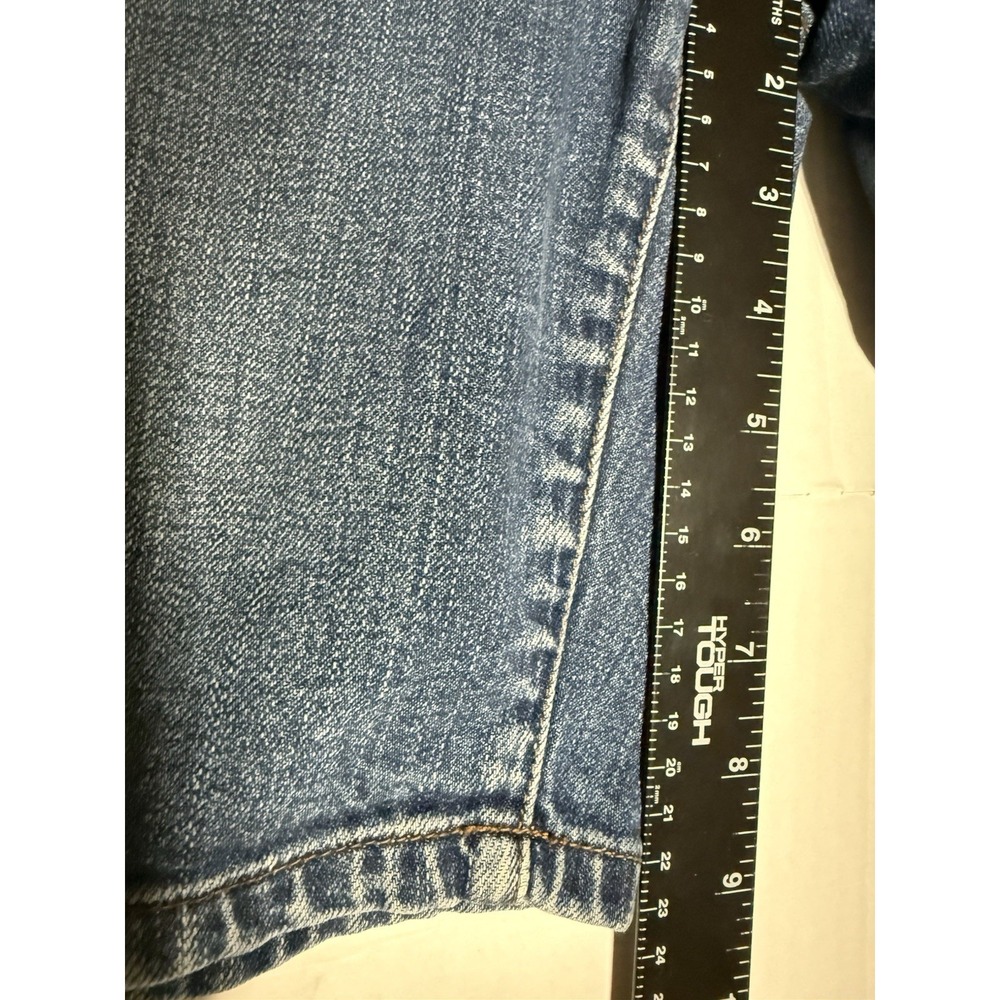 Vtg Y2K LRL Lauren Jeans Co Ralph Lauren Denim Shorts Womens 12 Blue - Picture 7 of 8
